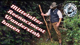 Wo finde ich die schönsten Stöcke, Mittelalter Reenactment Wanderstab oder Zauberergehstock bauen