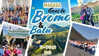 TRIP WISATA KE BROMO & BATU MALANG 4 HARI 3 MALAM BARENG MARABA | WISATA BROMO MALANG TERBARU 2024