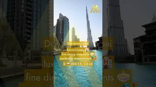 Top 3 Investment Opportunities in Dubai: Downtown, Meydan, JVC  #realestatedubai #investindubai