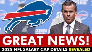  JUST IN: Bills Get MORE GREAT News On The 2025 NFL Salary Cap