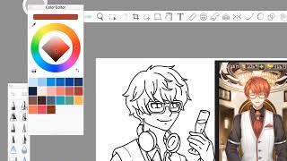 Mystic Messenger - 707 Process Drawing FAIL