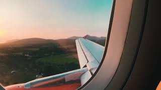 AIRCRAFT WING VIEW ON WINDOW SEAT