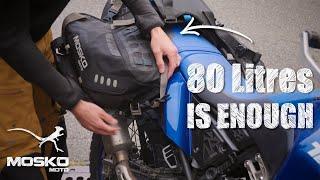 How I Fit Everything in My Mosko Moto Reckless 80