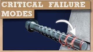 Failure of concrete anchors explained