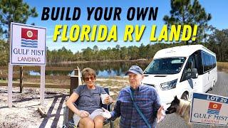 Own Your Florida RV Land! Gulf Mist Landing