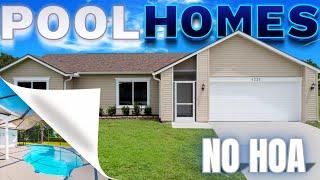 Pool Homes For Sale in Florida | Golf Views w/ No HOA | Video Tour Real Estate in Port St Lucie FL