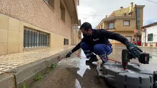 Desatasco de tubería de lluvia