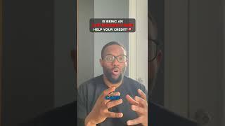 Does being an authorized user help? #canada #credit #creditrepair #KennyjohnsonUniversity