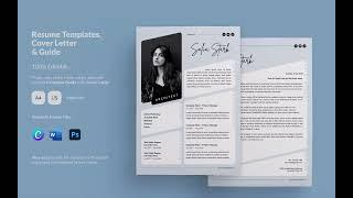 Creative Resume Template and Cover Letter