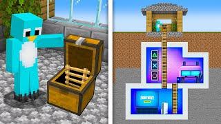 How to Build a Secret Gaming Room in Minecraft!