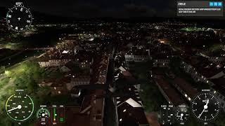 Virtueller Rundflug über Witzenhausen (bei Nacht) #003