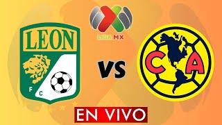 LEON VS AMERICA EN VIVO - LIGA MX APERTURA 2024 - JORNADA 11 -  DONDE VER EN VIVO