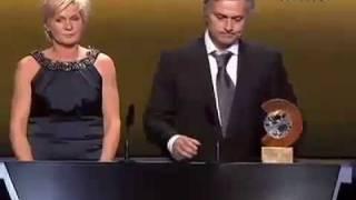 José Mourinho wins 2010 FIFA World Coach award