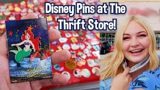 Disney Pins At The Thrift Store! | Thrifting Next To Disney World