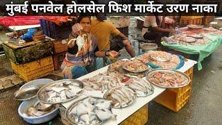 Panvel Wholesale Fish Market | Uran Naka Fish Market Panvel | Panvel Fish Market Latest Video 2023