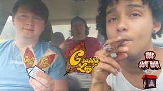 GRABBA LEAF HOTBOX SESH!!!