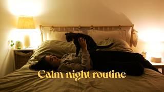 Slow evening routine | Calm habits to relax at night