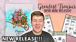 Flowers GALORE! NEW Pajama Crafter Stamps Release!