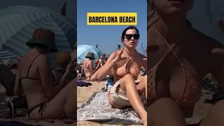 Most Beautiful Beach Barcelona In Spain | Barcelona Beach #shorts #shortsfeed #viral