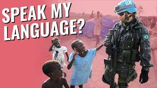 How UN Peacekeepers Use Languages in War Zones