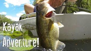 Kayak Fishing Adventure for the Guadalupe Bass