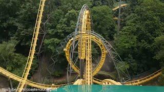 The Loch Ness Monster Front Row (HD POV) Busch Gardens Williamsburg