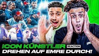 ESKALATION  ICON 6 KÜNSTLER SCHLAGEN EMRE  ICON 6 VLOG 28 Reaction