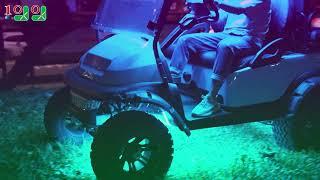 10L0L Universal Golf Cart LED Light Strip Kit Installation video️‍️#golfcart #golfer #golf