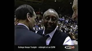 (12-5-2001) #1 Duke Blue Devils vs Temple Owls