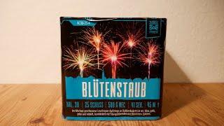 ARGENTO FEUERWERK - BLÜTENSTAUB (TOP BATTERIE & WUNDER SCHÖN!) SILVESTER 2020/2021