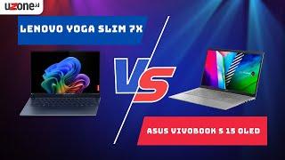 KOMPARASI LENOVO YOGA SLIM 7X & ASUS VIVOBOOK 15 S OLED: CUMA BEDA 1 JUTA