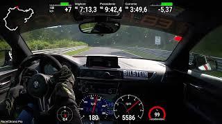 BMW M2 Competition Nürburgring Nordschleife 7:04BTG - 7:28 Full Lap - Yokohama A052 (40%)