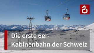 Die Vorab-Seilbahn und der Sommerskitraum von Flims - Laax