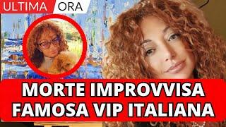 "Incredibile notizia": La celebre Ilaria Fabiocchi ci ha lasciato a soli 53 anni! [SCOPRI LE CAUSE]