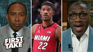 FIRST TAKE | "His career is OVER" - Stephen A. Smith reacts to Heat suspend Jimmy Butler for 7 games