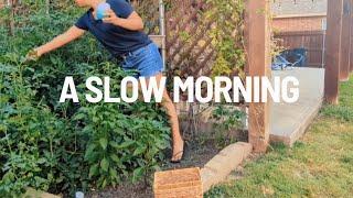 CALM MORNING. Peaceful Routine | SLOW LIVING & MINIMALISM