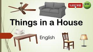 [ENG] Things in a House | Name of Things in the House 