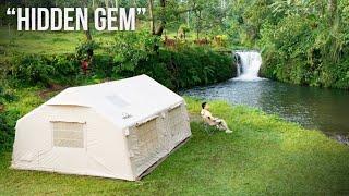 "KAYAK DONGENG" MENEMUKAN SPOT CAMPING DI AIR TERJUN