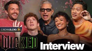 'Wicked’ Interviews With Jonathan Bailey, Jeff Goldblum, Jon M. Chu And More