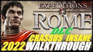 Expeditions: Rome [2022] - Gladiator DLC - Crassus Insane Difficulty - Walkthrough Longplay - Part 1