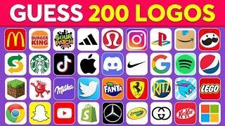 Guess the Logo Quiz... Can You Guess the 200 Logos in 3 Seconds? Logo Quiz | Monkey Quiz