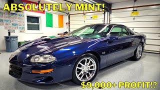 I Flipped a SUPER CLEAN 2002 Camaro SS and Made a BIG Profit!