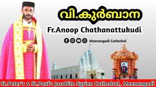 വി.കുർബാന | Fr.Anoop Chathanattukudi | Meenangadi Cathedral