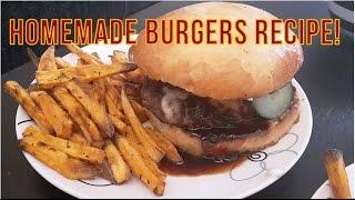 Homemade Burger Recipe! | Weekly Vlog