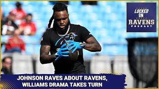 Diontae Johnson raves about new situation with Baltimore Ravens, Marcus Williams drama takes turn