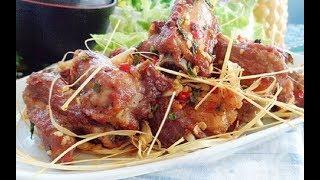 CÁCH LÀM  SƯỜN CHIÊN SẢ ỚT THƠM THƠM CAY CAY | MÓN NGON MỖI NGÀY