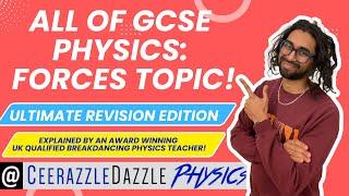 ALL of GCSE Physics Forces Topic: (ULTIMATE REVISION EDITION!)