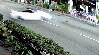 Exclusive: Video of Tanjong Pagar car crash