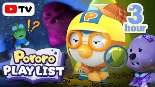 3-Hour Detective Pororo and the Mystery Adventure | Story for Kids | Pororo Kids Playlist