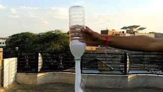 पानी की बोतल बनी रॉकेट  | Very Simple Water Bottle Rocket - Experiment | The Vigyanlok |